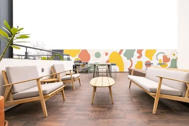 Cute Studio on top Floor in Condesa - Dış Mekan