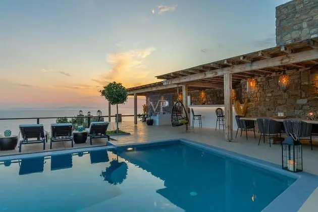Cycladic Paradise -stunning Sunsets -private Pool - Havuz