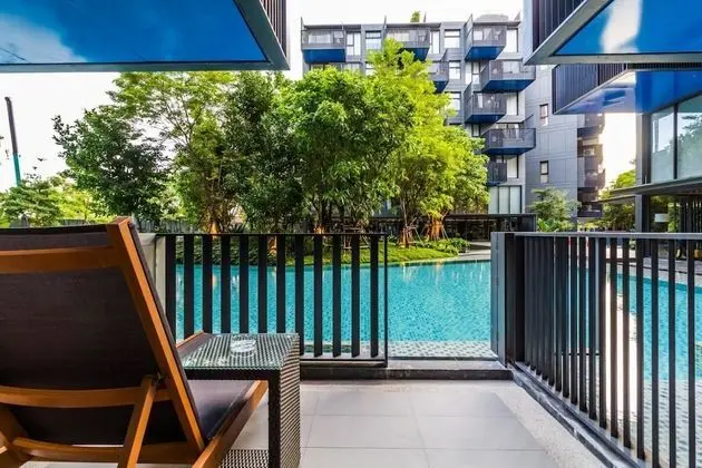 D144 - Unique Pool Access Apartment in The Deck Patong 2 Pools and gym