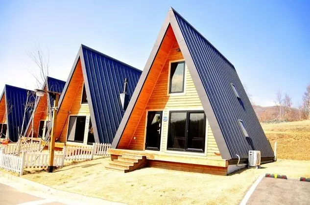 Daegwallyeong Sheep Village Pension - Dış Mekan