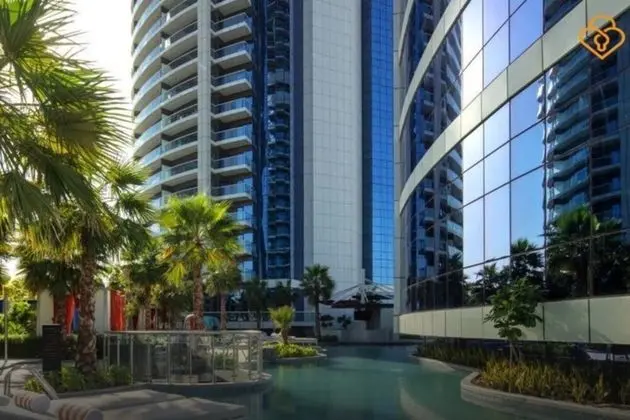 Damac Paramount One bed - Havuz