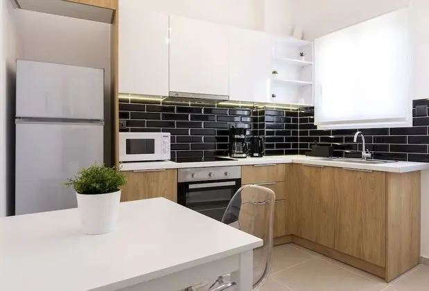 Dandelion Apartment with Acropolis View - Mutfak