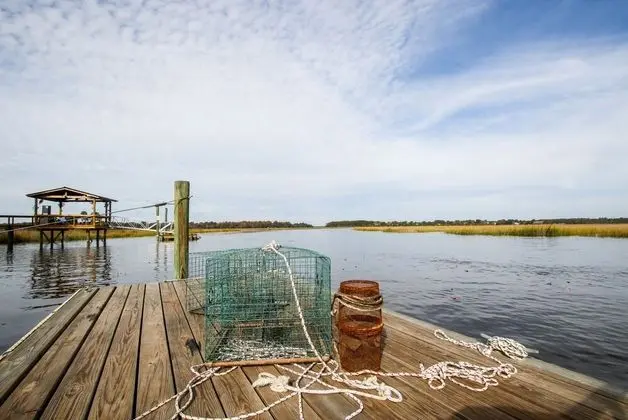 Deep Water Dock and Home on the GA Coast