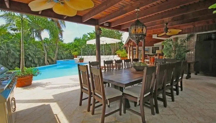 Villa del Caribe by Casa de Campo Resort & Villas - Yerinde Yemek
