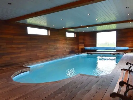 Delightful Villa in Sourbrodt With Swimming Pool, Terrace - Havuz