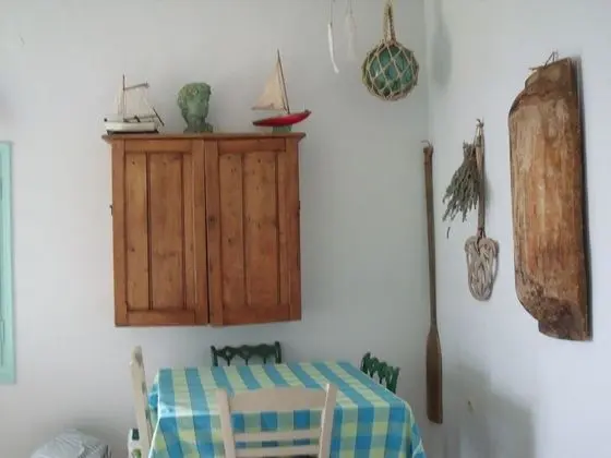Delightful Stone Greek Cottages - Daisy Studio Marguerite one Half Bdrms - Yerinde Yemek