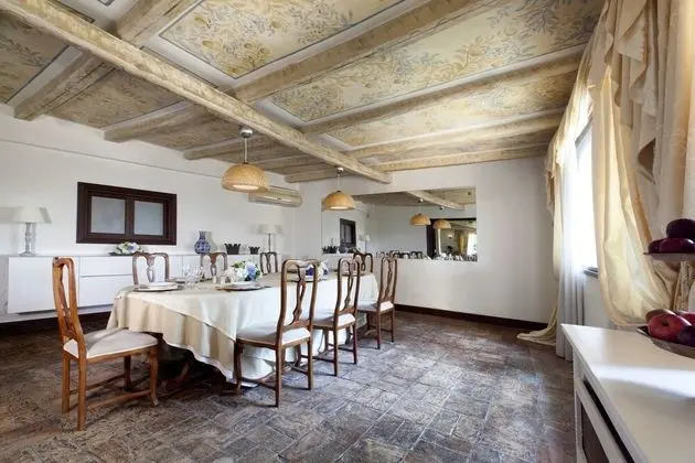 Villa delle Fontane - Oda Düzeni