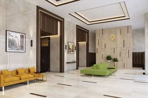 Deluxe Apartment with City Central View - Lobi