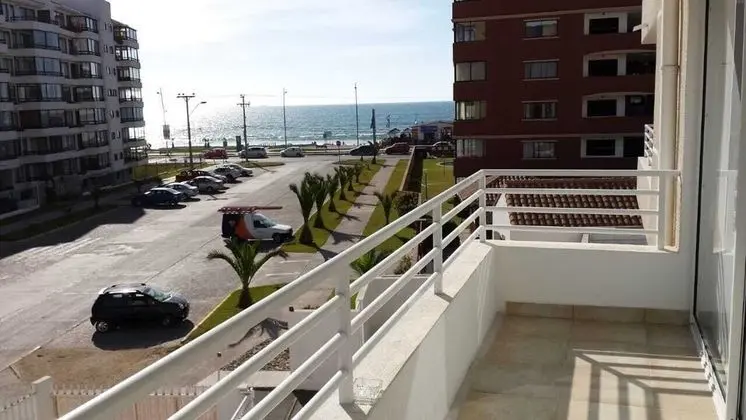 departamento con piscina en la Serena - Dış Mekan