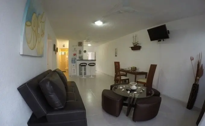 Departamento en Condominio Real Hacienda, Sol Mar y Playa Cancun - Oda Düzeni