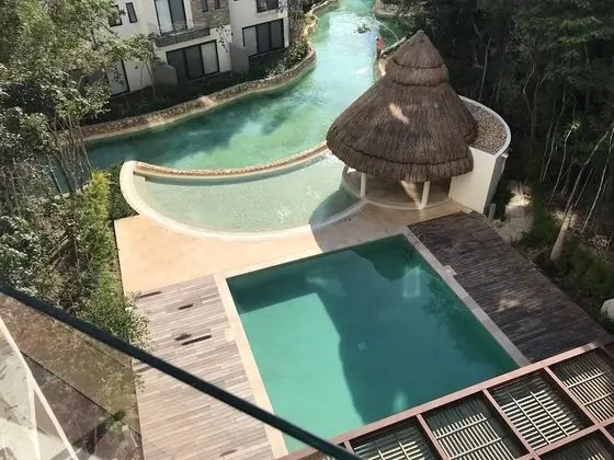 Departamento en Playa del Carmen. - Havuz