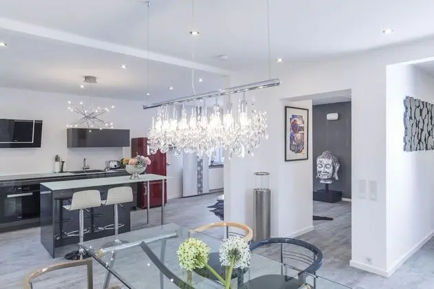 Design-Studiowohnung in Gütersloh - Mutfak