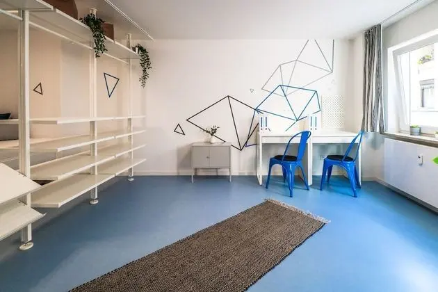 Designer hostel room 1A