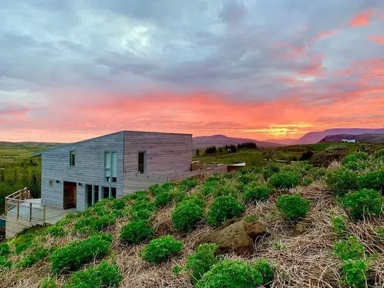 Designers Villa near Alafoss Waterfall