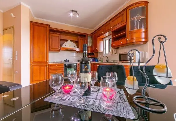 Villa Despina Kourouta Beach dog Friendly - Mutfak