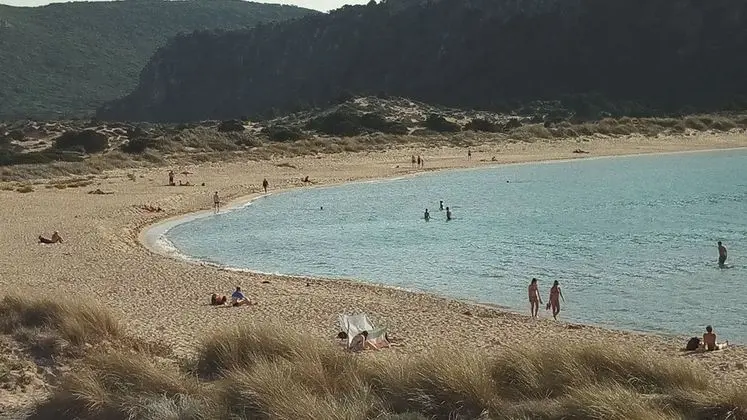 Despite Corona Summer Vacation on Southern Greek Beaches - Plaj