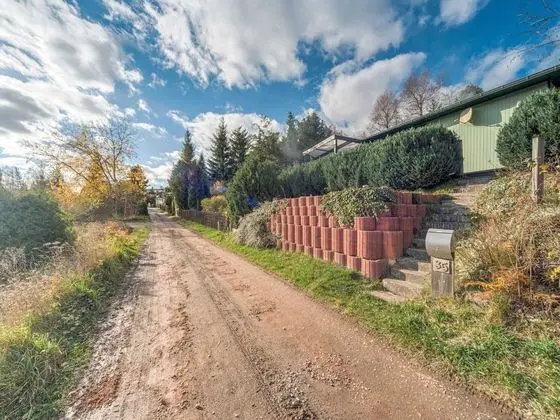 Detached Holiday Home With Terrace Next to the Forest in the Idyllic Harz - Dış Mekan