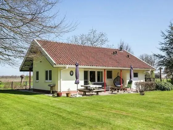 Detached House With Large Enclosed Garden, Playground Equipment and Covered Terrace