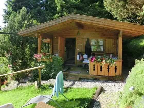 Detached log Cabin in Bavaria With Covered Terrace - Öne Çıkan Resim