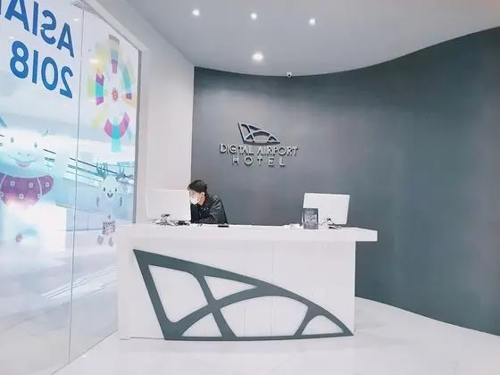 Digital Airport Hotel - Hostel - Lobi