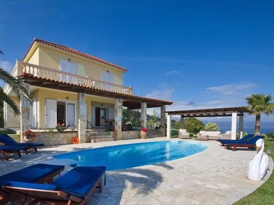 Villa-dimitra Sensational sea Views and Green Lawns - Oda