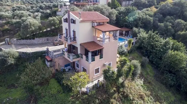 Villa Dimosthenis 4 Bedrooms With Private Pool - Dış Mekan