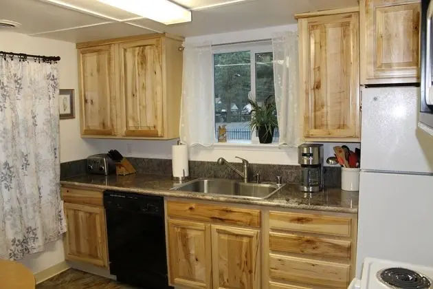 Dog Friendly Cabin Only Steps to the Lake - Mutfak
