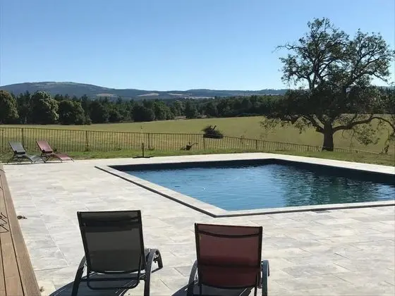Domaine les Bayles - Chambres d'hôtes - Havuz