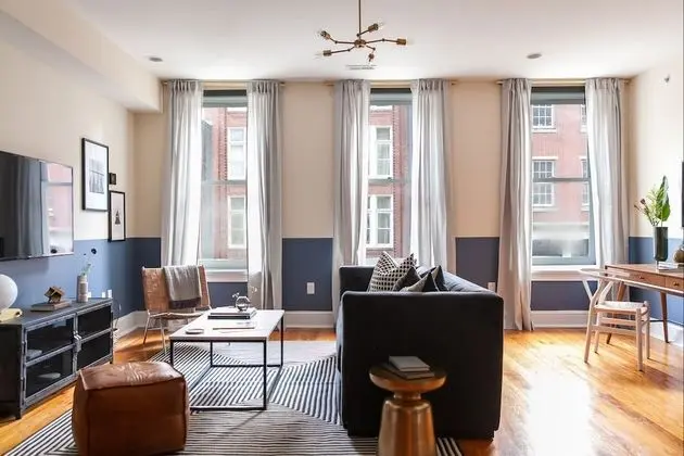 Domio I Old City I Chic 1 BR Apt Near Liberty Bell - Oda Düzeni