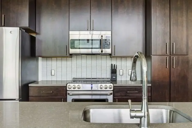 Domio Museum District Stunning 2BR 5 Min to Houston Zoo - Mutfak