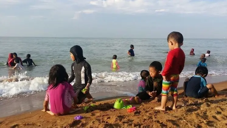 D'Pantai Homestay Kuala Sg. Baru - Plaj