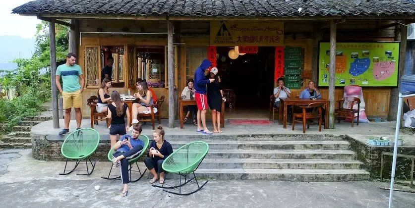 Dragon's Den Hostel in Longji Rice Terraces - Dış Mekan