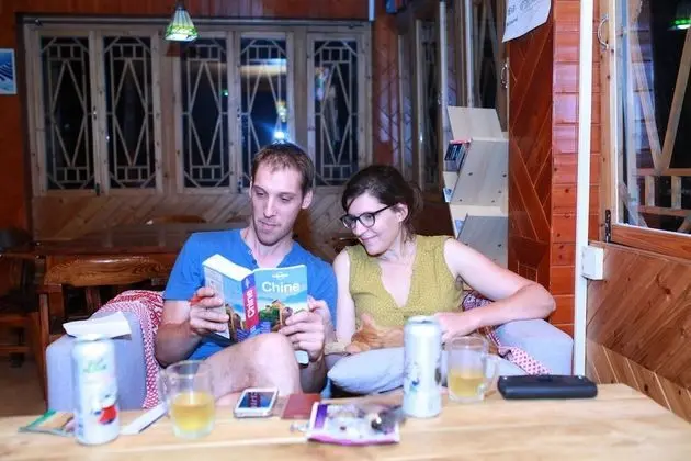 Dragon's Den Hostel in Longji Rice Terraces - Lobi