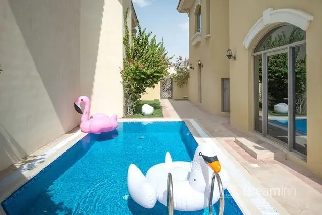 Dream Inn Dubai - Signature Villa - Havuz