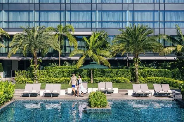 Dusit Thani Laguna Singapore - Havuz