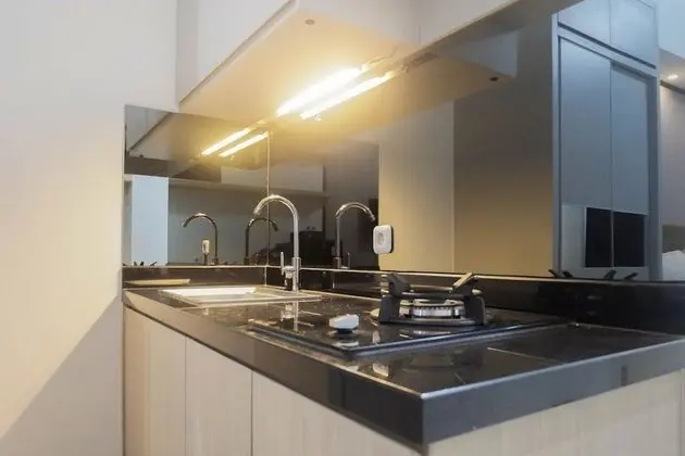 Easy Access Studio Apartment at Anderson Supermall Mansion - Mutfak