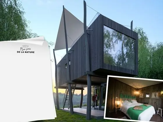 Eco Luxe Loft Lodge in the Heart of Nature for 2 People by the Lake 4 - Dış Mekan