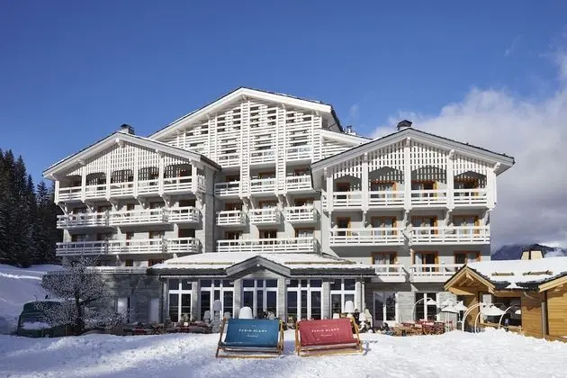 Ecrin Blanc Resort Courchevel - Dış Mekan