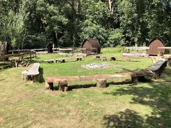 Edinburgh Cabin Camping - Dış Mekan