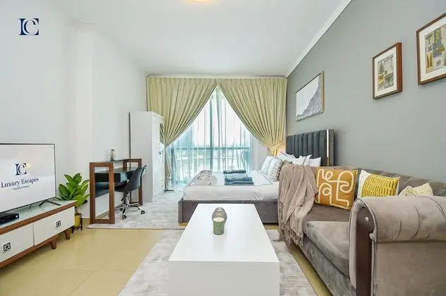 Edn - Cozy Studio in JLT near Metro- JLT - Öne Çıkan Resim