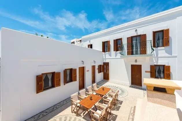 Villa Eftihia in Lindos - Dış Mekan