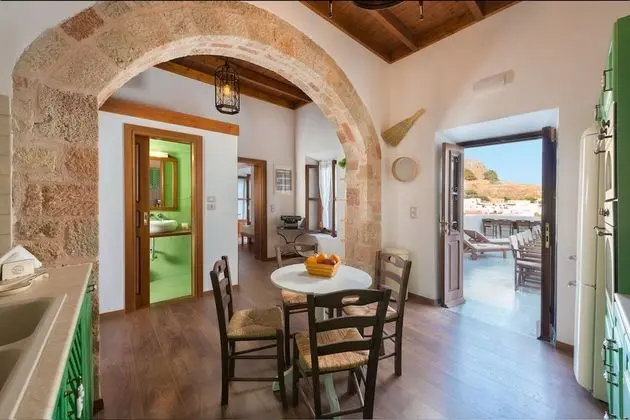 Villa Eftihia in Lindos - Mutfak