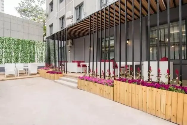 Elan Boutique Hotel - Lanzhou Dongfanghong Square Subway Station - Dış Mekan