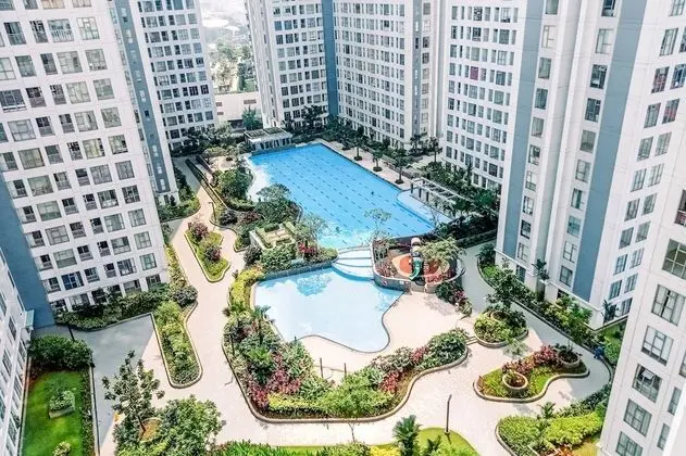 Elegant 2Br Apartment At M-Town Residence Near Summarecon Mall - Dış Mekan