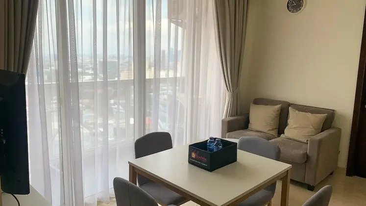 Elegant 2Br With Private Lift At Menteng Park Apartment - İç Mekan