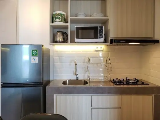 Elegant 2Br At Tokyo Riverside Pik 2 Apartment - Mutfak