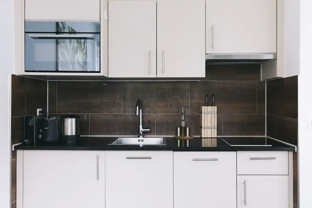 Elegant Apartment with POCKET WIFI - Mutfak