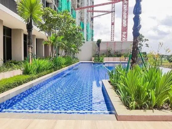Elegant And Comfy 1Br At Marigold Nava Park Apartment