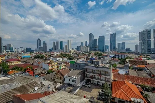 Elegant and Comfy Studio Apartment Tamansari Sudirman - Dış Mekan