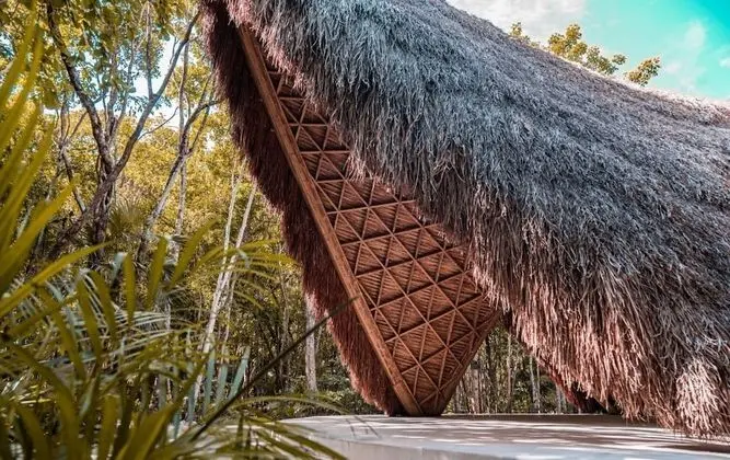 Elegant Eco-chic Condo Amongst Nature in Aldea Zama Wifi Concierge